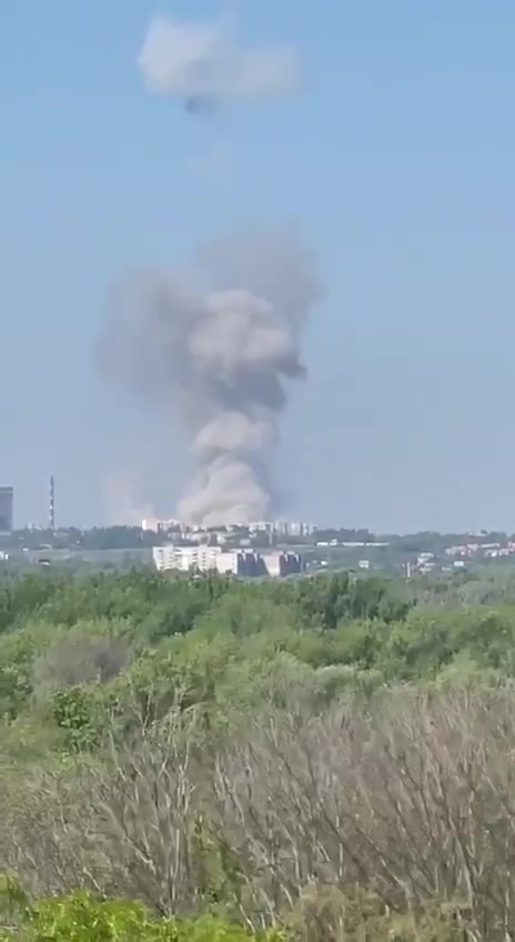 Missile strike reported in Luhansk