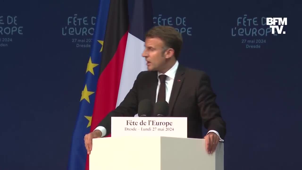 Emmanuel Macron: Mi ne vodimo rat protiv Rusije i njezinog naroda. Mi, Europljani, želimo mir.