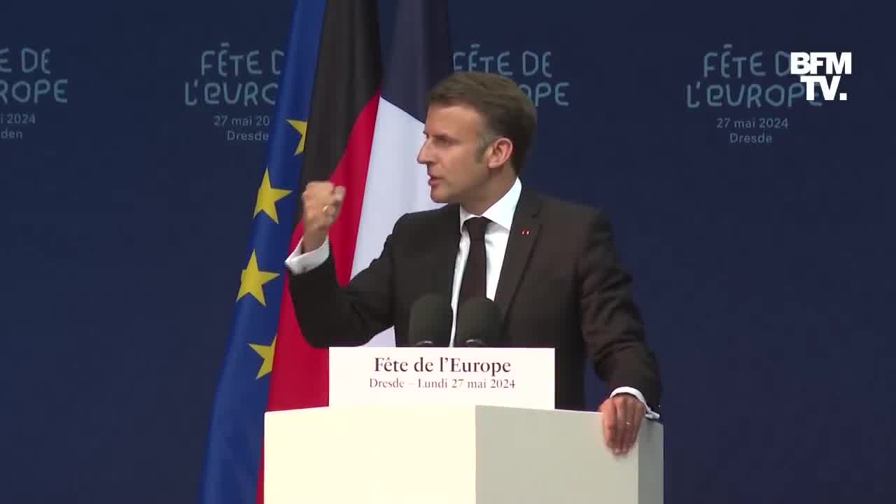 Emmanuel Macron: Nevedieme vojnu proti Rusku a jeho ľudu. My, Európania, chceme mier.
