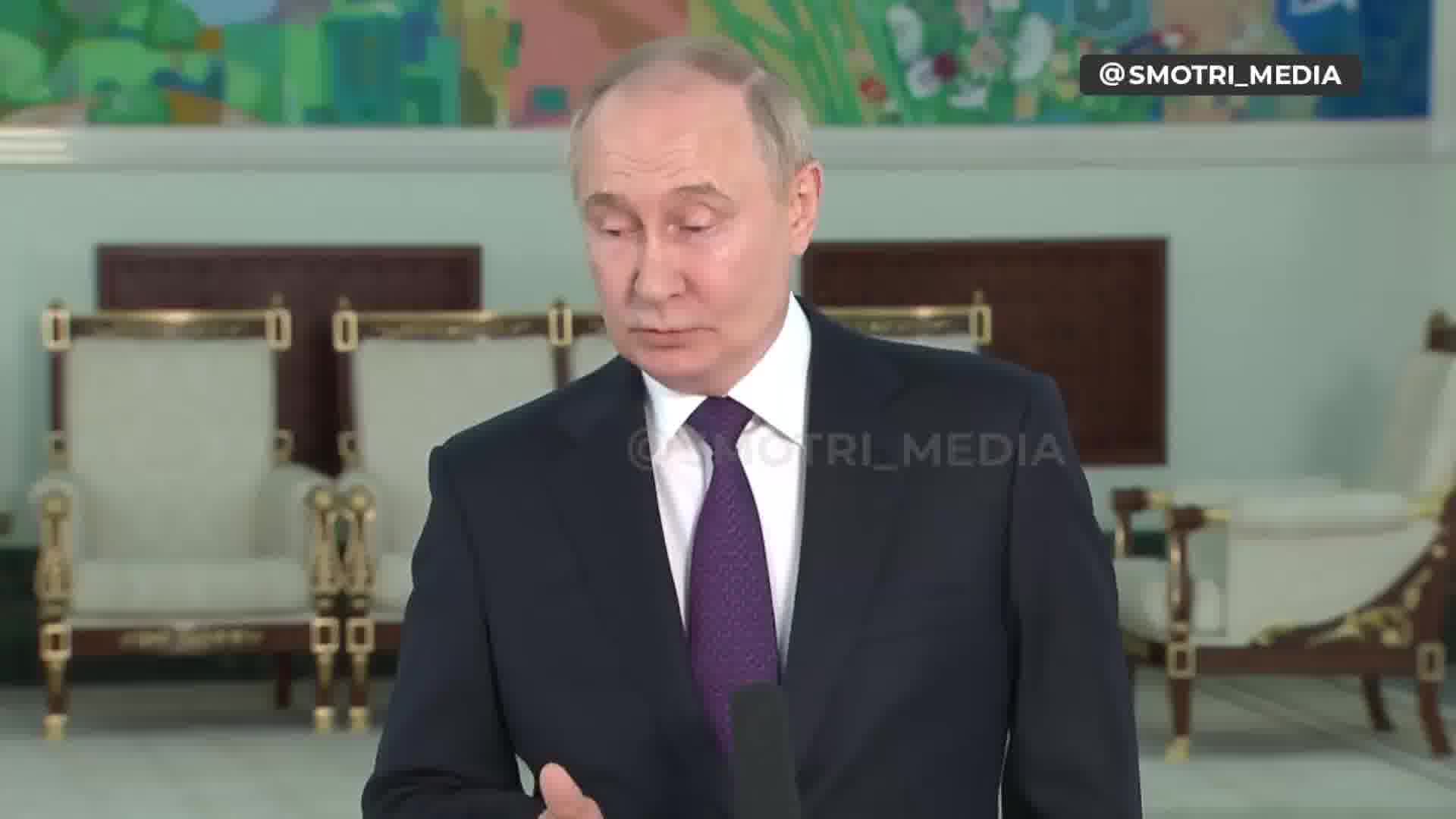 Poutine déclare que la Verkhovna Rada d'Ukraine est légitime et que le président de la Verkhovna Rada devrait être le président par intérim