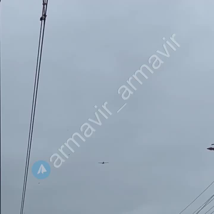 В Армавире зафиксирована атака дронов