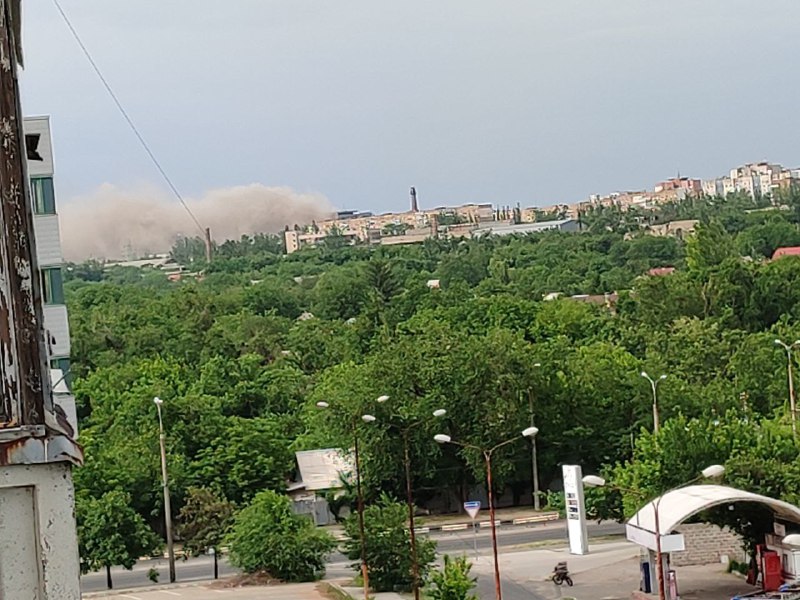 W rejonie Kijowskiego w Doniecku odnotowano eksplozje