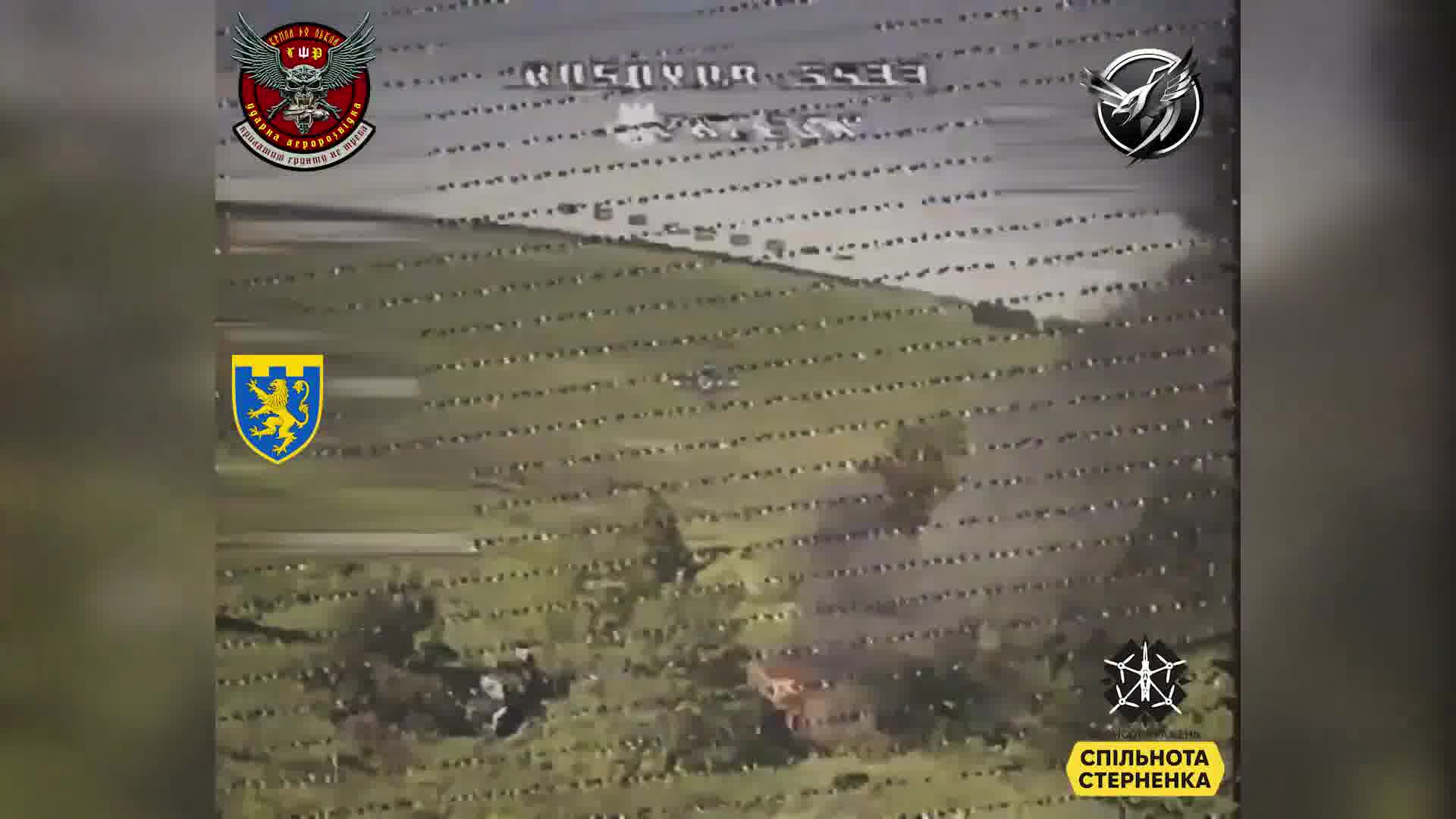 Le forze di difesa ucraine hanno distrutto una colonna militare russa nella regione russa di Kursk, vicino al confine