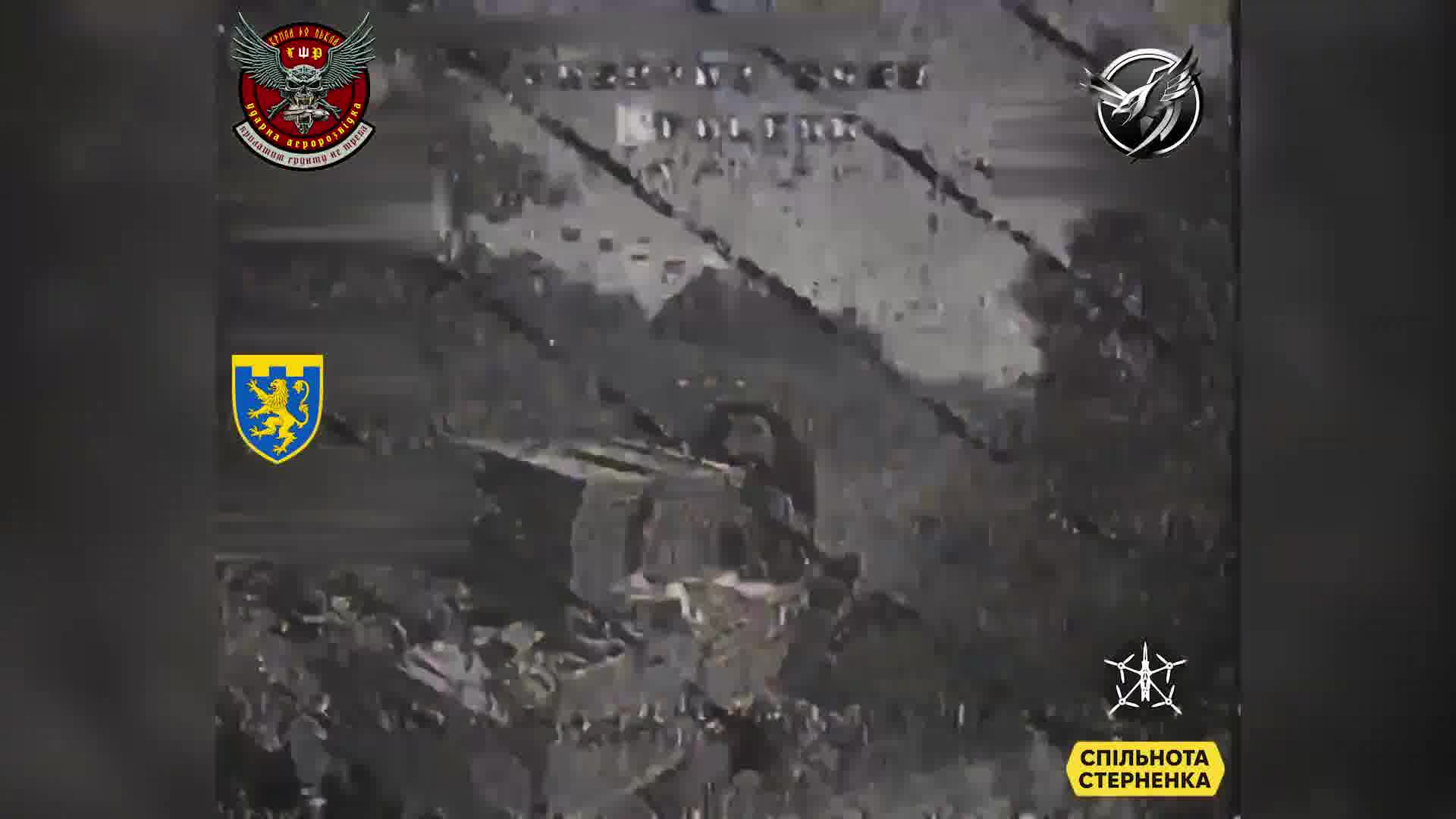 Ukraińskie siły zbrojne zniszczyły rosyjską kolumnę wojskową w obwodzie kurskim w Rosji, w pobliżu granicy