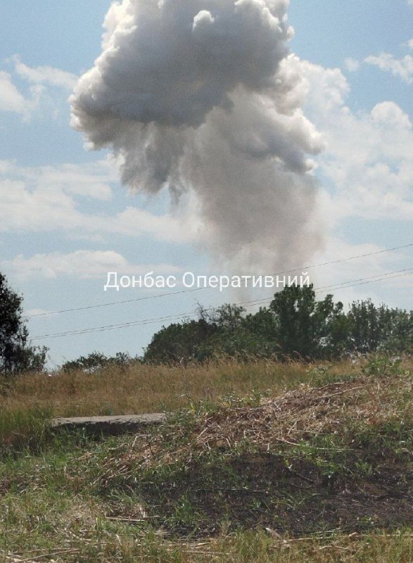 Съобщава се за експлозия в Константиновка