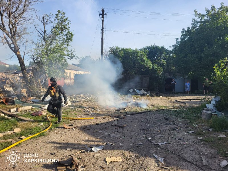 哈尔科夫州库皮扬斯克遭炮击，1人受伤