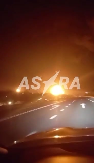 Novoshakhtinsky refinery in Rostov region caught fire as result of drone attack 