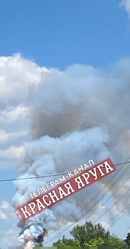 बेलगोरोद क्षेत्र के राकित्ने जिले में गोला-बारूद डिपो में विस्फोट हुआ
