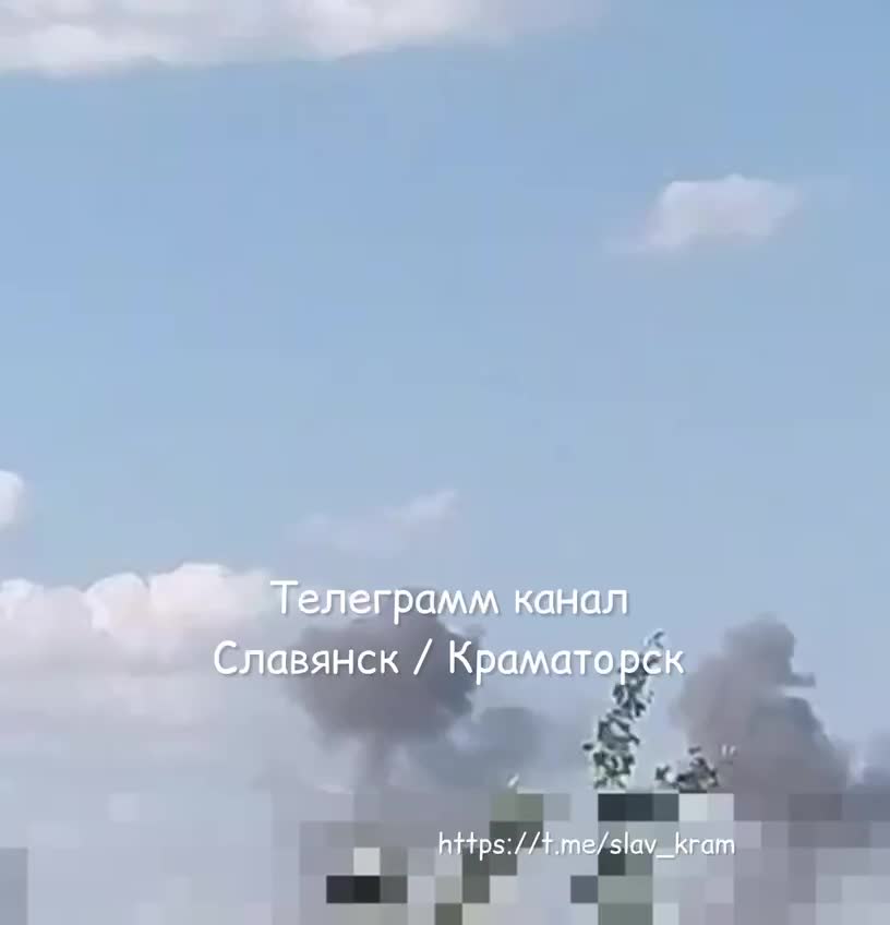Съобщава се за експлозии в района на Краматорск
