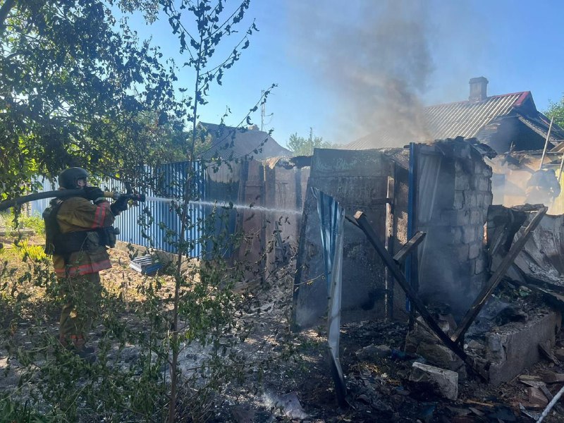 Cinco personas resultaron heridas en un ataque aéreo ruso en Kostiantynivka, región de Donetsk