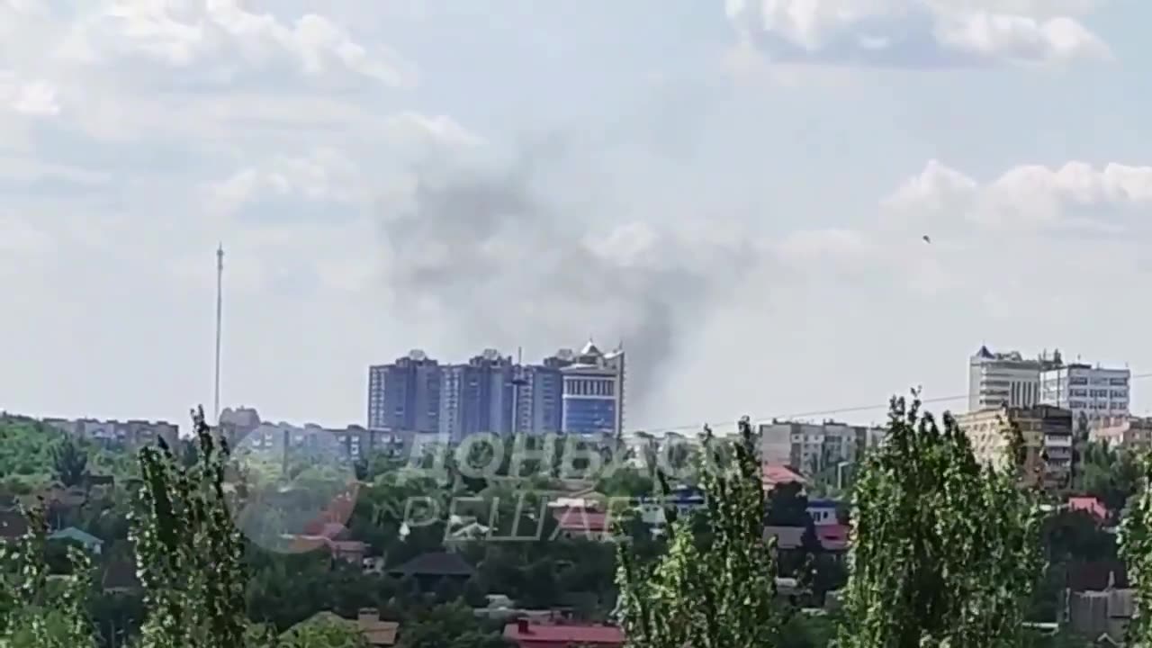 Donetskdə partlayışlar baş verib