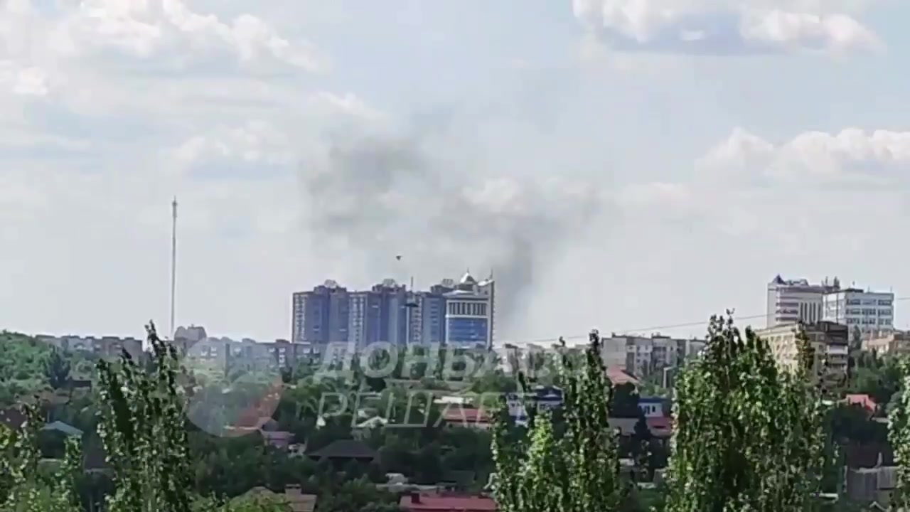 In Donezk wurden Explosionen gemeldet