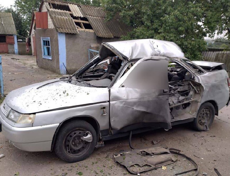 1 persona è uccisa in seguito all'attacco di un drone nel villaggio di Osokorivka, nella regione di Kherson