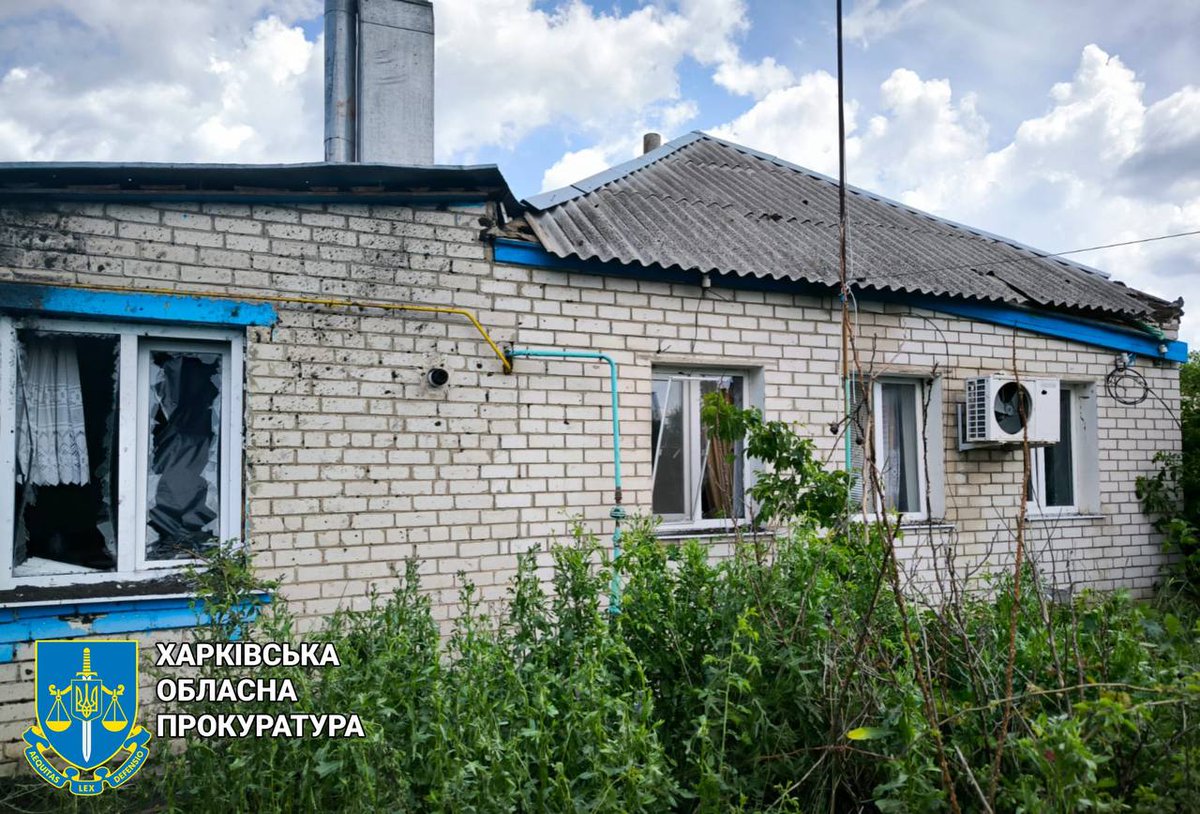 哈尔科夫州库里利夫卡村遭炮击，1人受伤