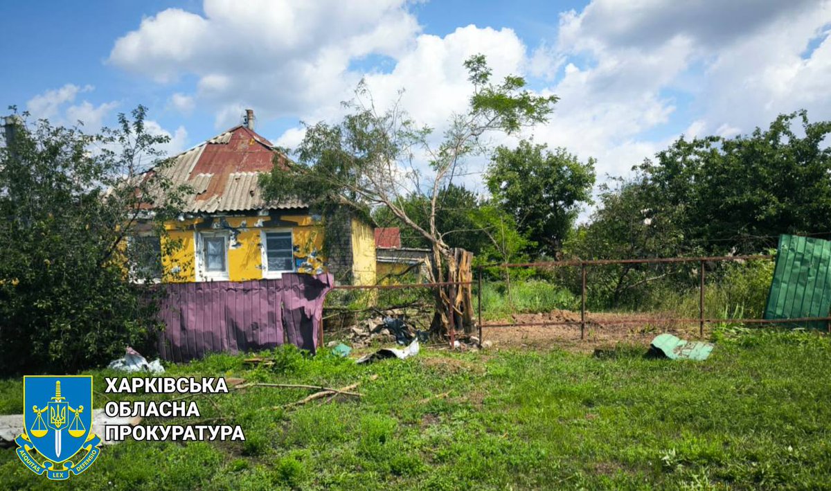Une personne a été blessée par un bombardement dans le village de Kourylivka, région de Kharkiv