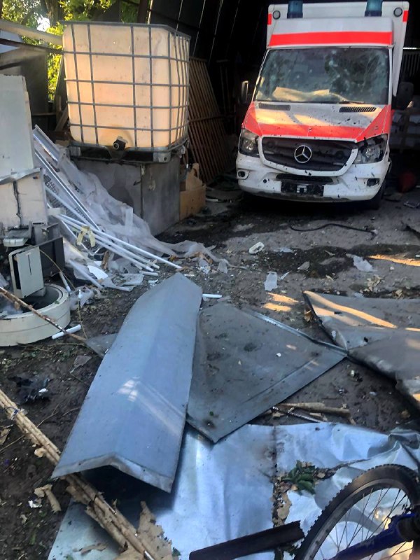 L'ospedale di Kherson è stato bombardato dal MLRS