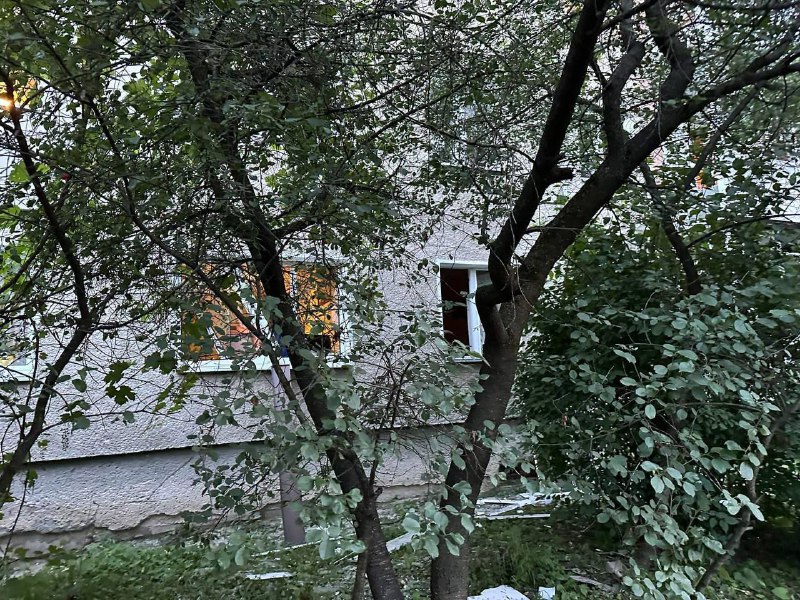 Dommages à Ivano-Frankivsk suite à une frappe de missile russe