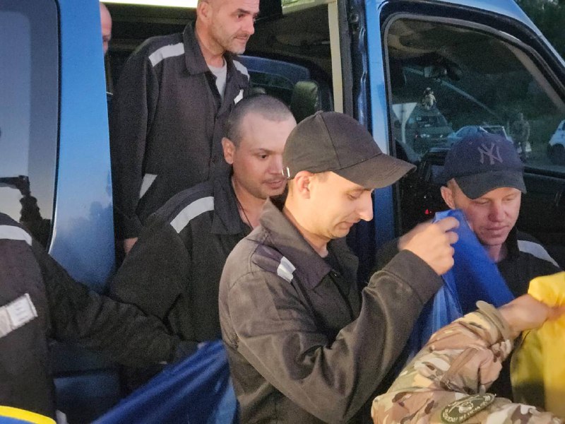 90 ucranianos fueron liberados del cautiverio ruso