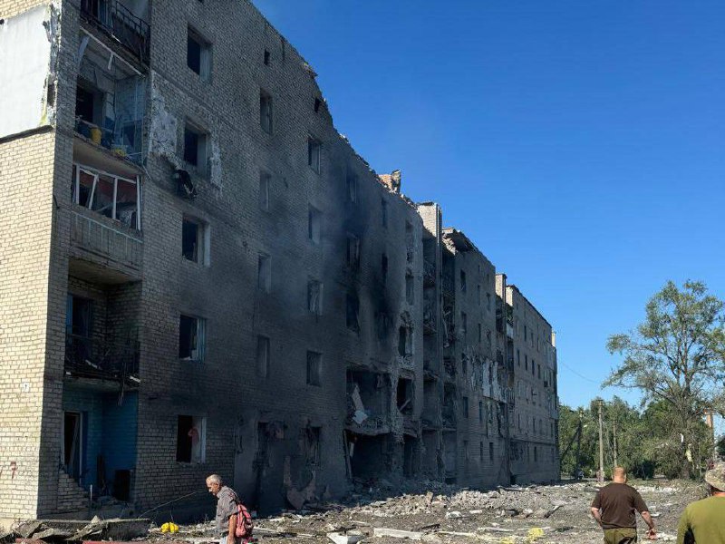 Eén persoon raakte gewond als gevolg van een bombardement in het dorp Yasenove in de Pokrovsk-gemeenschap