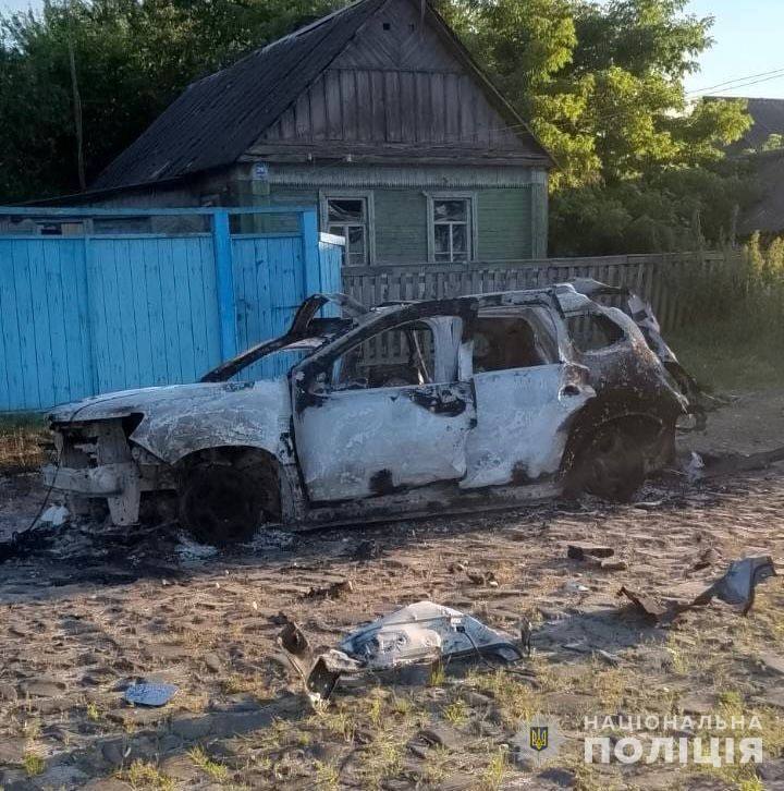 1 personne blessée suite à une frappe de drone dans le district de Chostka de la région de Soumy