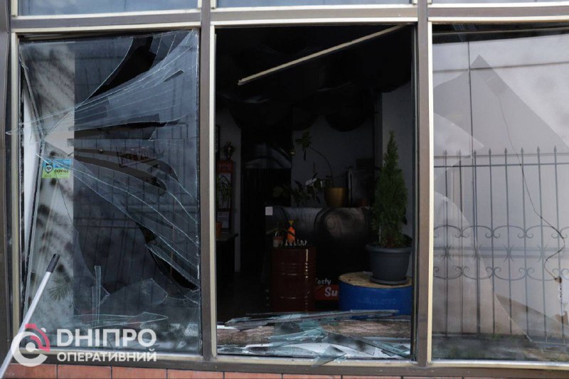 V dôsledku nočného ruského útoku v meste Dnipro bolo zranených 7 ľudí