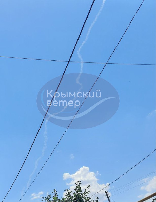 Odpálenie rakety z dediny Krasnodarka na severnom Kryme