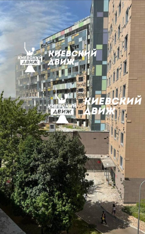 L'ospedale pediatrico Okhmatdet è stato danneggiato a causa dell'attacco missilistico russo a Kyiv