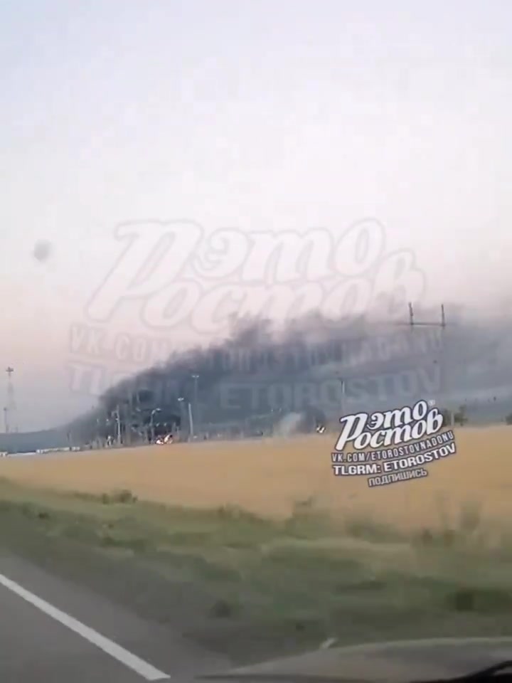 Un ataque con aviones no tripulados a la subestación de Rostovska en Yudino, región de Rostov, provocó el incendio de al menos dos transformadores.