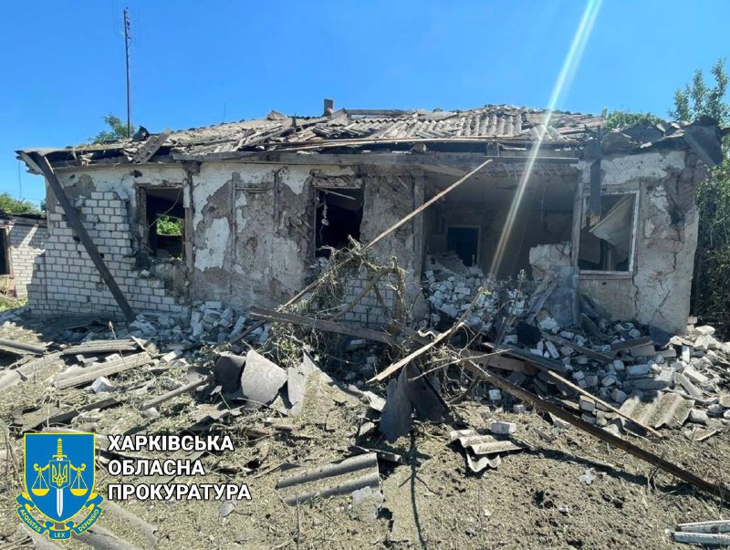 Kupiansko rajono Prystyno kaime per Rusijos aviacijos smūgį sužeistas 1 žmogus