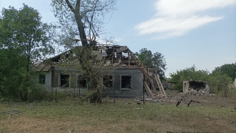 2 person wounded as result of an airstrike with 2 glide bombs at Rozdolne of Donetsk region