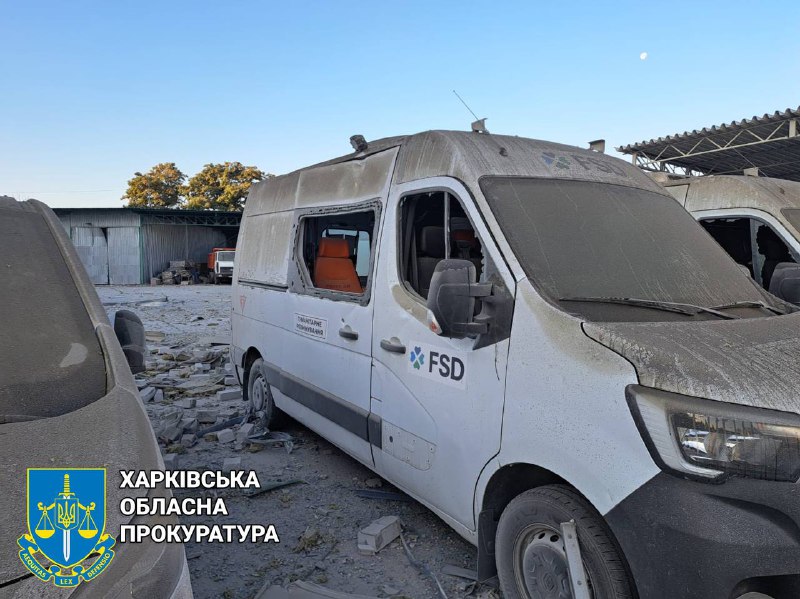 Russian missile damaged Kharkiv's office of Fondation Suisse de Déminage FSD, a Swiss non-governmental organisation specialising in mine action