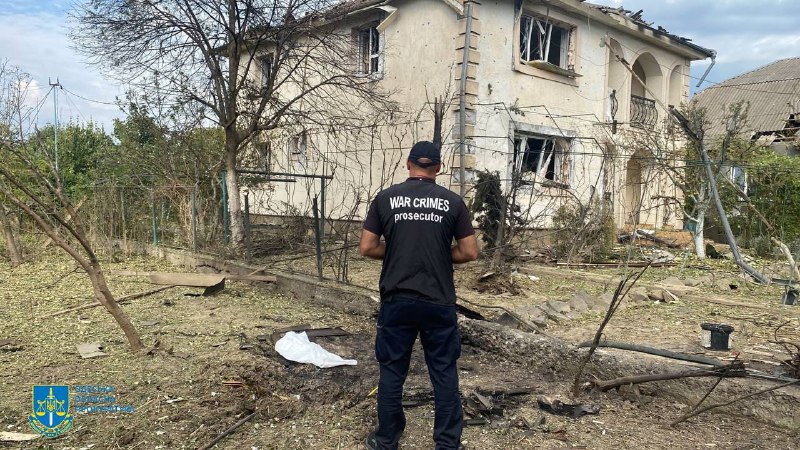 Damage in Izmail district of Odesa region as result of a drones attack overnight