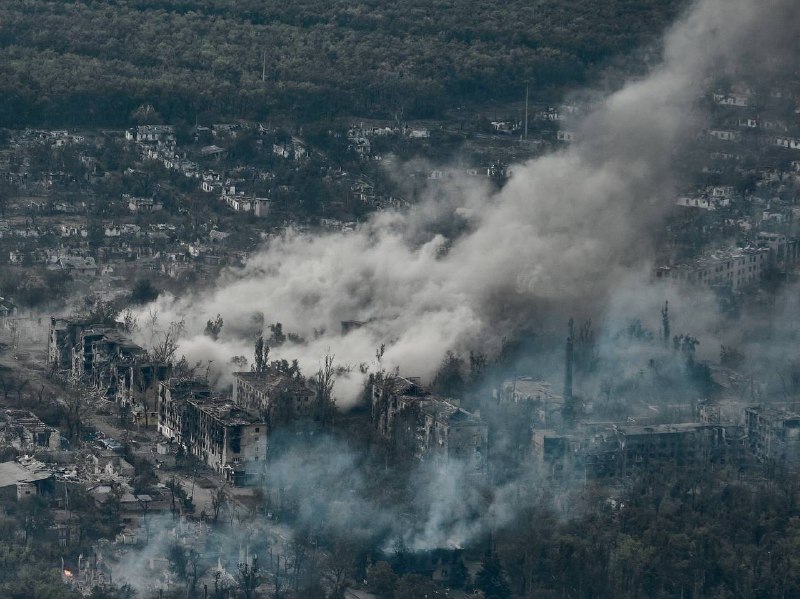 Toretsk je pod násilným ruským bombardovaním