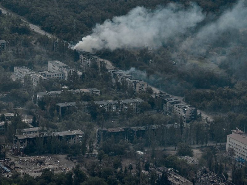 Toretsk je pod násilným ruským bombardováním