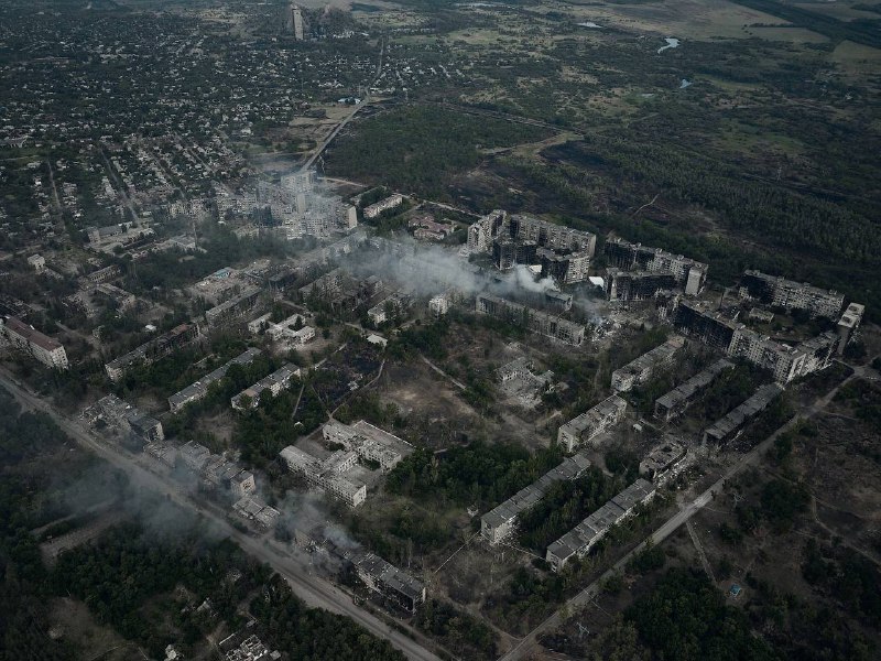 Torezk steht unter heftigem russischen Bombardement