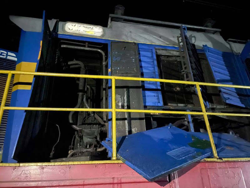 1 persona è rimasta ferita a seguito del bombardamento russo alla stazione ferroviaria nella regione di Kharkiv