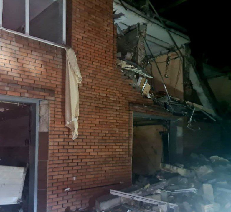 Damage in Myrnohrad of Donetsk region as result of bombardment 