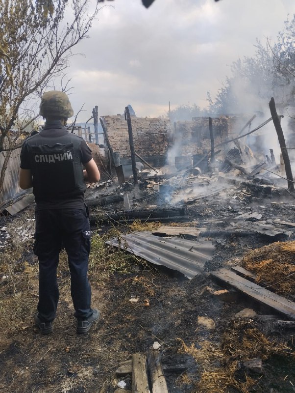 Російська армія обстріляла село Одноробівка з РСЗВ ГРАД.