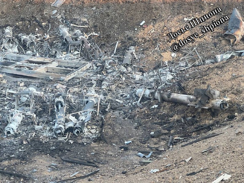 New images of destroyed ammunition depot at Morozovsk airfield