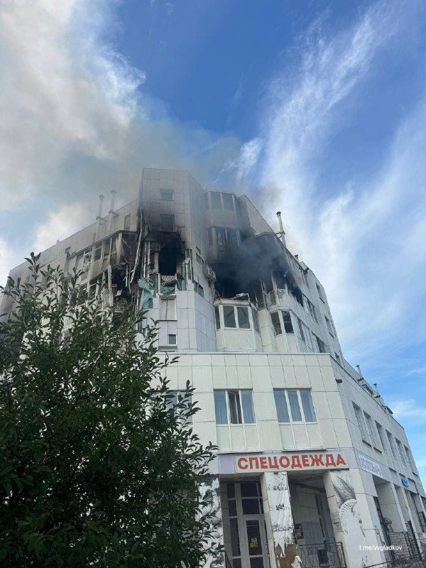 Wohnhaus wurde in Schebekine bei einem Angriff über Nacht beschädigt