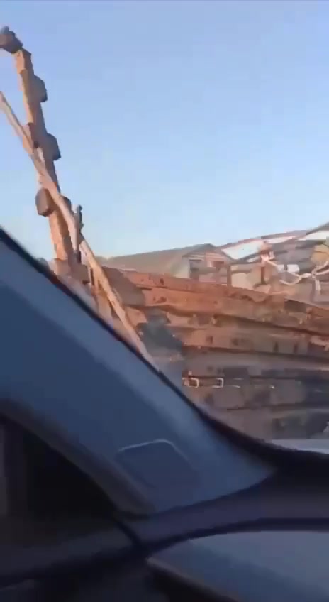 Video published this morning confirmed a column was destroyed last night at Oktyabrskoye village of Rylsk district of Kursk region