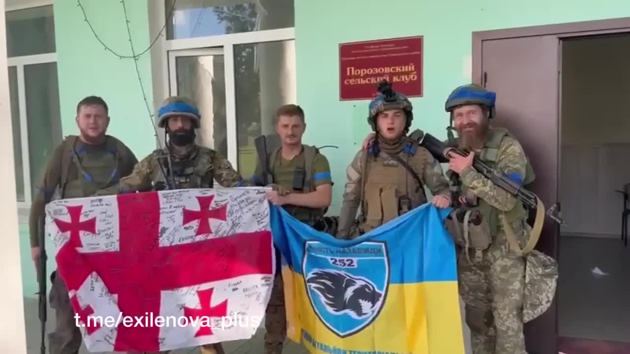 Ukrainas spēki publicējuši video no Belgorodas apgabala Porozas ciema