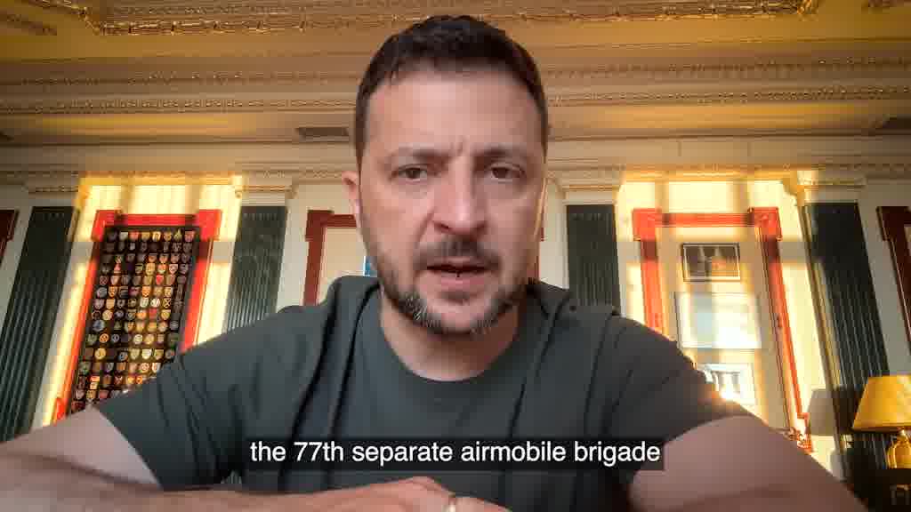 President Zelenskyy: today Commander-in-Chief Syrskyi has already reported several times – on the frontline situation and on our actions to push the war out into the aggressorʼs territory