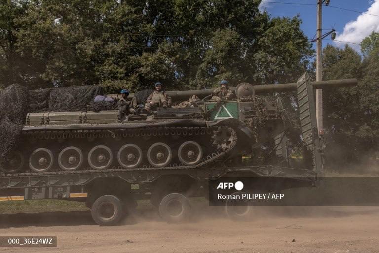 L'AFP publica imatges de l'exèrcit ucraïnès travessant la frontera de la regió de Sumy