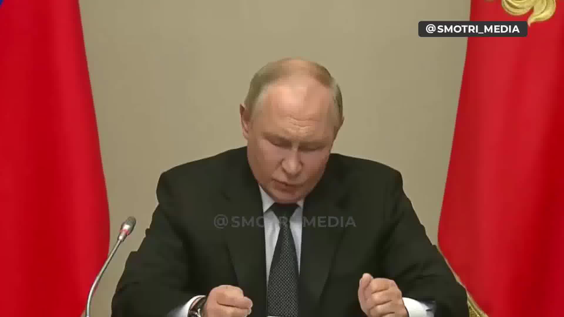 Putin claims the West is fighting Russia using Ukrainian hands