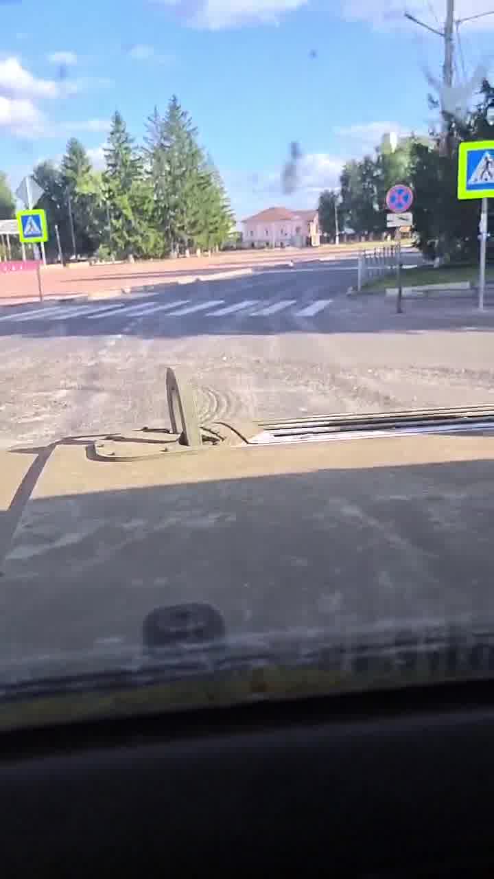 Video bolo zverejnené s ukrajinskou armádou v centrálnej časti mesta Sudža