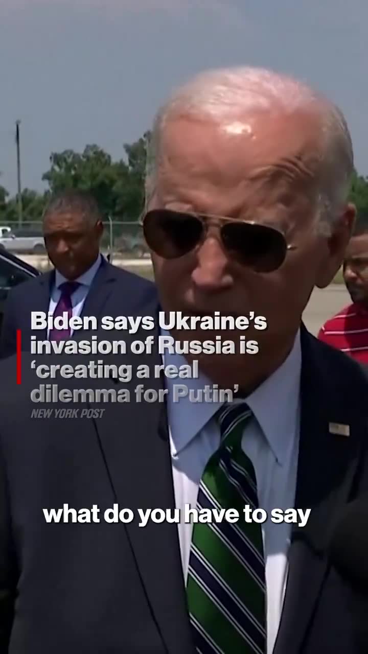 Biden says Ukraine’s invasion of Russia is ‘creating a real dilemma for Putin’ — and US in ‘constant contact’ with Kyiv