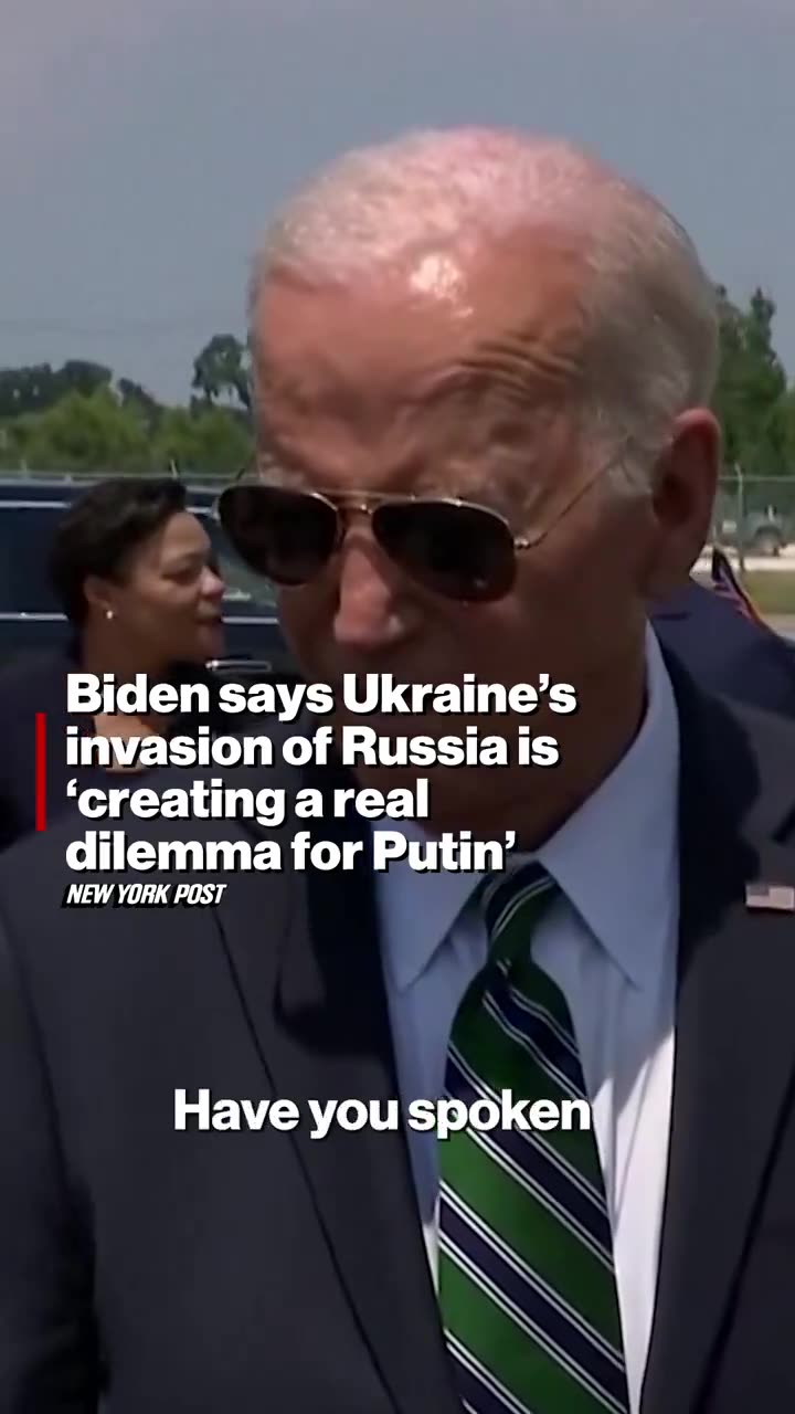 Biden affirme que l'invasion de la Russie par l'Ukraine  crée un véritable dilemme pour Poutine  – et que les États-Unis sont en  contact constant  avec Kyiv