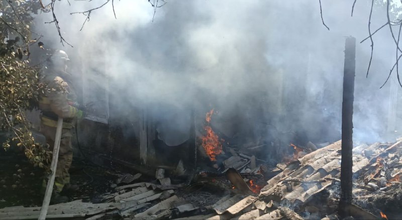 1 pessoa ferida em consequência de bombardeio no distrito de Nikopol hoje