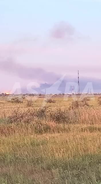 Des détonations secondaires signalées à l'aérodrome de Marynovka dans la région de Volgograd